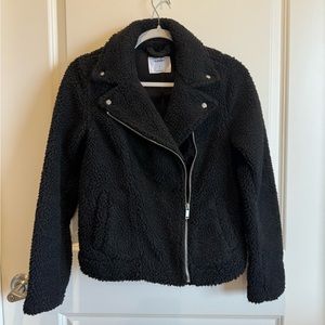 Old Navy Cropped Sherpa Jacket
